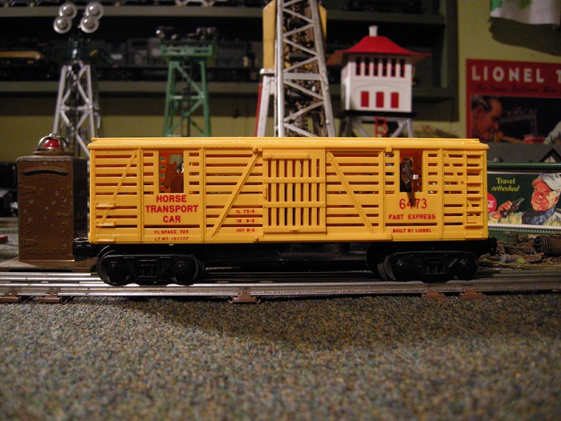 Lionel 6473 horse car