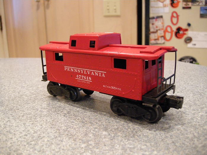 Postwar Lionel 2472 caboose