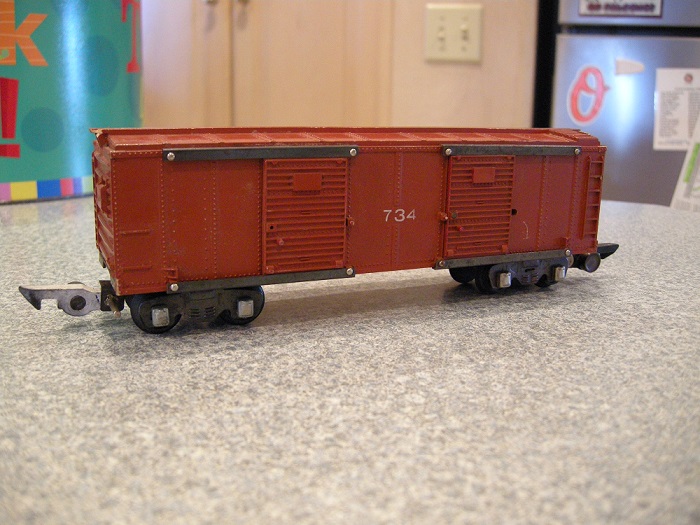 American Flyer 734 operating boxcar