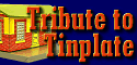 Free plans and graphics for building your own vintage-style tinplate village.