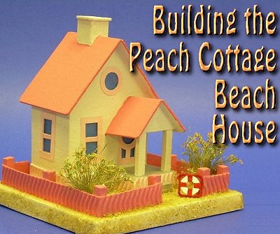 Howard Lamey recommends this simple cabin a a good beginning 'putz house' project. Click for bigger photo.