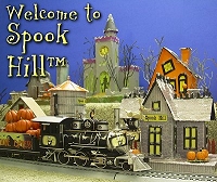 Click to see the free, downloadable Spook Hill� Halloween village building and accessory projects.