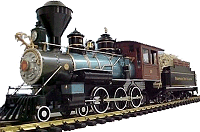 A Bachmann Big Hauler locomotive