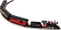 The Village Express Electric Train Set, made by Bachmann for Dept. 56