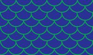 Black and Green 'Fish-Scale' pattern. Choose a scale from the list below.