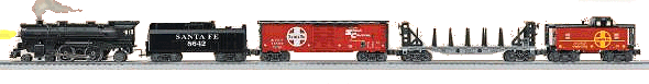 Lionel's Starter Sets often use a die-cast Atlantic locomotive with smoke and sound. Click to see the Lionel® starter sets that are currently available.