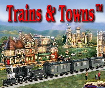 Trains-N-Towns. The official e-newsletter of BIG Indoor Trains<sup><small>TM</small></sup> and BIG Christmas Trains<sup><small>TM</small></sup> - Bringing you news about Christmas and On30 trains and the model communities they serve.